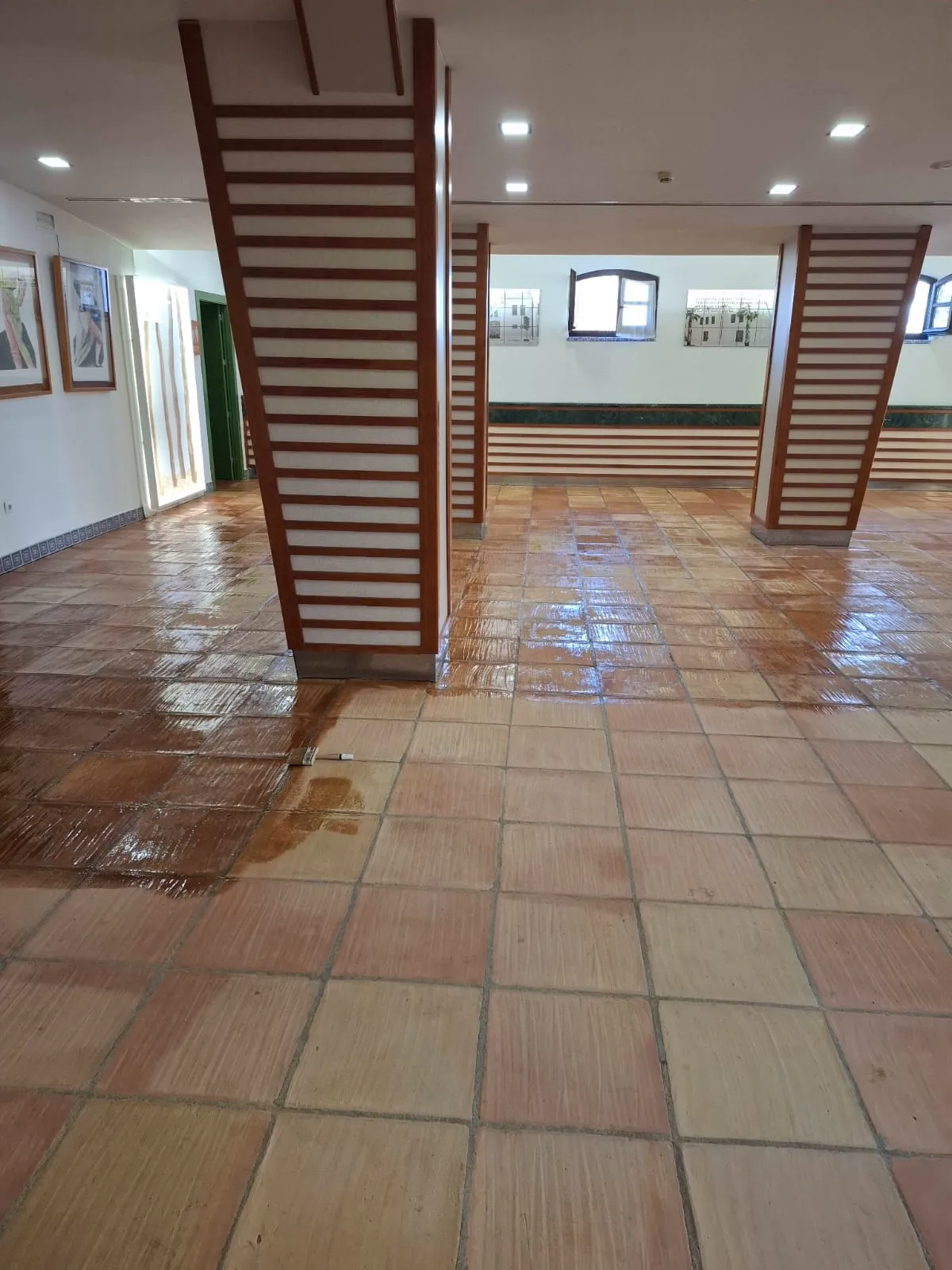 Después — Tratamiento de barro cocido en hotel